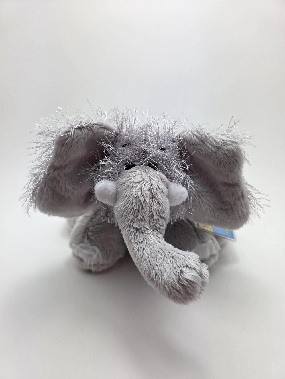 Adorable Vintage Webkinz Elephant Plush with Code, Ganz Plush (7 inch)